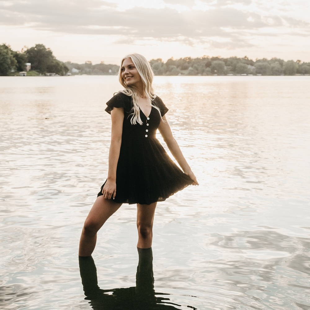 Princess Polly Black Dress